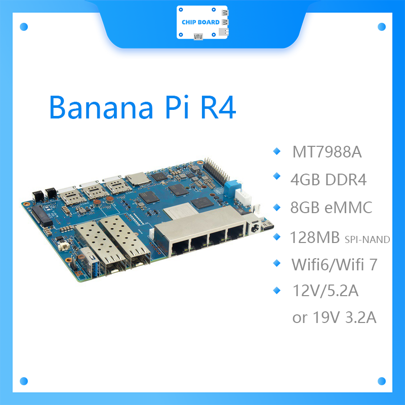 Płytka Banana Pi BPI R4 Wifi 7 – Bananapi Bpi R4 Wifi 7 recenzja i cena